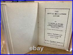 1928 Sexual Education Series 8 Vols. On Marriage, Birth Control, Disease, & More