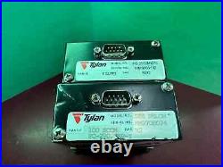 AS IS UNTESTED LOT OF 2 Tylan FC-2902MEP 5 / -T Mass Flow Controller 2900 Series