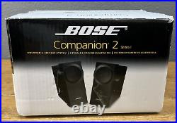 BOSE Companion 2 Series I Computer Multimedia Speaker System Factory