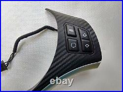 Bmw M Sport 1 E82 3 E90 E92 X1 E84 Steering Whl Buttons Panel Switch Carbon