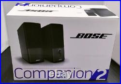 Bose COMPANION2 SERIES? Multimedia Speaker System Black from Japan