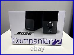 Bose Companion 2 Series III Multimedia Speaker Monitor System Brand New