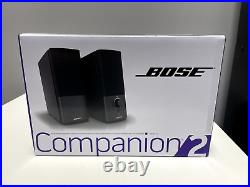 Bose Companion 2 Series III Multimedia Speaker Monitor System Brand New