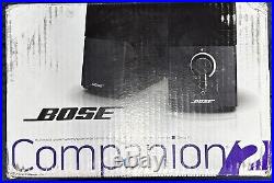 Bose Companion 2 Series III Multimedia Speaker System (Black) BRAND NEW SEALED