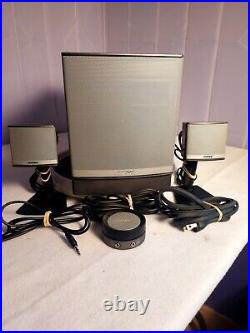 Bose Companion 3 Series II Multimedia Speaker System & Subwoofer TESTED WORKS