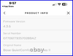 Bose QuietComfort 35 QC35 Series II Wireless Noise-Cancelling Headphones Black