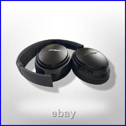 Bose QuietComfort 35 Series II/Wireless Headphones-Triple Midnight/V. Good cond