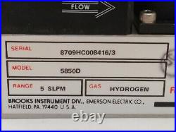 Brooks 5850d Mass Flow Controller, 5800 Series, 5 Slpm Range, Nib