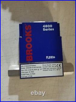 Brooks Instrument 4800 Series Mass Flow Meter AIR 0-1000Ml/min 30PSIG Controller
