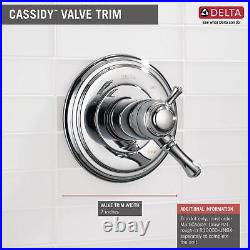 Delta T17097 Cassidy Monitor 17 Series Dual Function Pressure Chrome