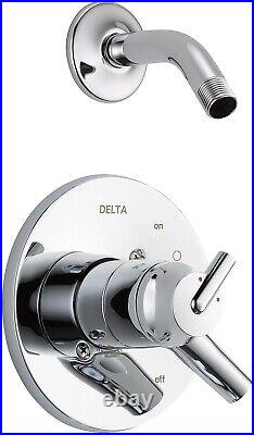 Delta T17259-LHD Trinsic Monitor 17 Series Dual Function Pressure Chrome