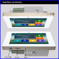 Digital Stereo Audio Amplifier, Wall Mount Audio music player touch screen 207MWT