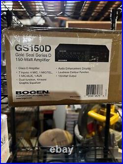 GS150D Bogen Gold Seal Series D 150-Watt Amplifier