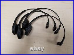 LOT 4 Plantronics C054 CS Series Wireless Headset System with APC-43 Cable #B125
