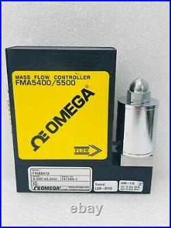 OMEGA Mass Flow Controller FMA5400/5500, 0-500 mL/min, N2, FMA5412 / Used