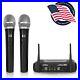 Pyle PDWM3375 Professional 2-Channel UHF Wireless Handheld Microphone System
