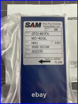SAM SFC1481FA Hitachi Metals, Ltd SAM Mass Flow Controller SFC Series MC-4UGL NH