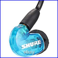 SHURE Wireless Earbuds BT2 Series SE215SPE-BBT2-A Translucent Blue Wit New