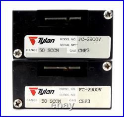 Tylan 2900 Series Mass Flow Controller MFC FC-2900V FC-2900MEP Reseller Lot of 9