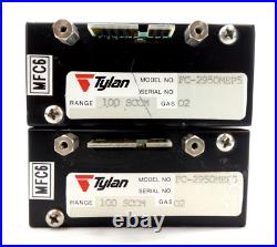 Tylan FC-2900MEP5 Mass Flow Controller MFC 2900 Series Reseller Lot of 8 Working