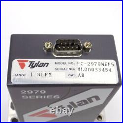 Tylan FC-2979MEP5 Mass Flow Controller 2979 General Series MFC, 1 SLM, AR Gas