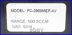Tylan General FC-2900MEP-4V Mass Flow Controller MFC 500 SCCM SiH4 Working Spare