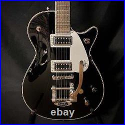 Used Gretsch G5230T Electromatic Jet FT Electric Guitar with Case Black 021524